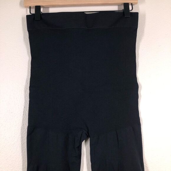 BLANQI Everyday Maternity Belly Support Full Coverage Seamless Leggings Black M - Picture 2 of 4